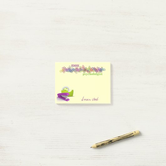 Kundenspezifische Büro-Themenorientierte Post-it Klebezettel (Auf Schreibtisch)