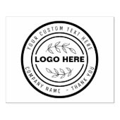 Kundenspezifische Business-LOGO-BRIEFMARKE für Ihr Gummistempel (Prägung)