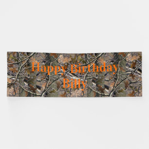 Kundenspezifische Camouflage Banner, BDay, Welcome Banner