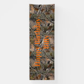Kundenspezifische Camouflage Banner, BDay, Welcome Banner (Vertikal)