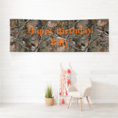 Kundenspezifische Camouflage Banner, BDay, Welcome Banner (Insitu)