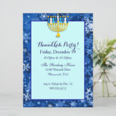 Kundenspezifische Chanukka-Party Einladungen (Stehend Vorderseite)