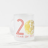 Kundenspezifische Chinesegoldpapercut Tasse des (Vorderseite Links)