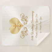 Kundenspezifische christliche sherpadecke (Vorderseite (Horizontal))