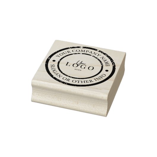 Kundenspezifische Circle Business Logo Gummistempel (Stempel)