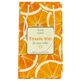 Kundenspezifische Citrus Business Vielen Dank Kleine Geschenktüte