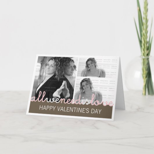 Kundenspezifische Collage der Feiertagskarte (Vorderseite)