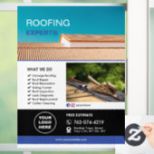 Kundenspezifische Dachdienste Fensteraufkleber (Zuhause)