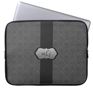 Kundenspezifische Damast-Laptop-Hülse Laptopschutzhülle