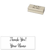 Kundenspezifische Dankbarkeit! Briefmarke Gummistempel (Stempel)