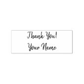 Kundenspezifische Dankbarkeit! Briefmarke Gummistempel (Prägung)