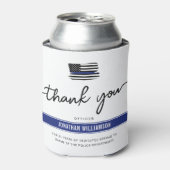 Kundenspezifische Dankeschön an den Polizeibeamten Dosenkühler (Kanne Vorderseite)