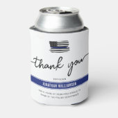 Kundenspezifische Dankeschön an den Polizeibeamten Dosenkühler (Kanne Rückseite)