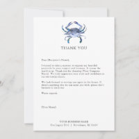 Kundenspezifische Dankeschön-Karten für Business C