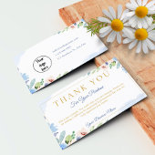 Kundenspezifische Dankeschön-Karten für Unternehme Visitenkarte