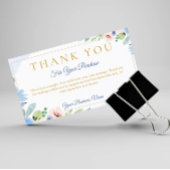 Kundenspezifische Dankeschön-Karten für Unternehme Visitenkarte