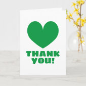 Kundenspezifische Danksagkarten mit einem großen H Karte (Gelbe Blume)