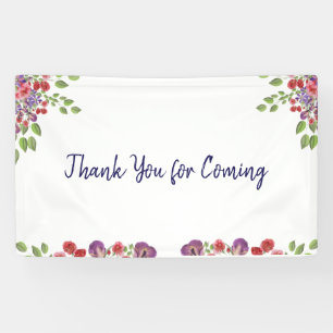 Kundenspezifische Danksagung Banner