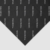 Kundenspezifische Danksagung Seidenpapier (Ausschnitt)