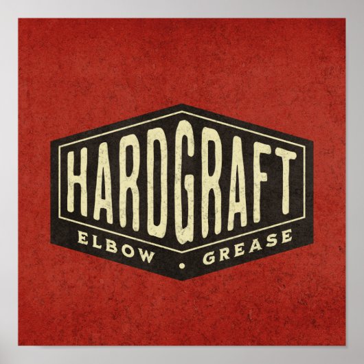 Kundenspezifische Design Vintage Kunst Poster (Vorne)