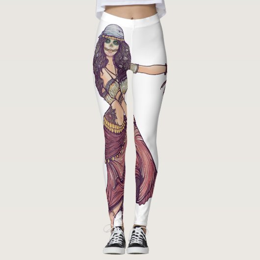 Kundenspezifische Designer-Leggings Leggings (Vorderseite)