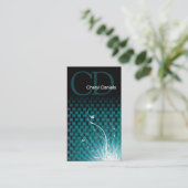 Kundenspezifische Designer-Visitenkarte Visitenkarte (Stehend Vorderseite)