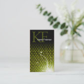 Kundenspezifische Designer-Visitenkarte Visitenkarte (Stehend Vorderseite)