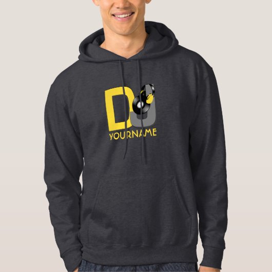 Kundenspezifische DJ-Shirts u. -jacken Hoodie (Vorderseite)