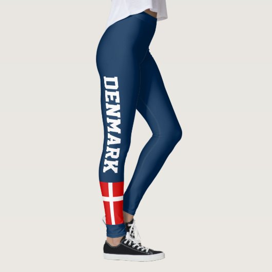 Kundenspezifische dunkle Leggings der dänischen (Rechts)