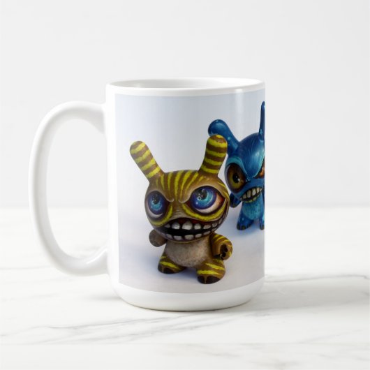 Kundenspezifische Dunny-Tasse Kaffeetasse (Links)