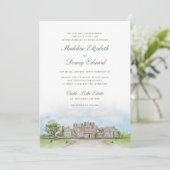 Kundenspezifische Einladung (Stehend Vorderseite)