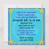 Kundenspezifische Einladung (Rückseite)