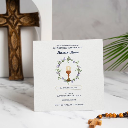 Kundenspezifische Einladung - Kleider- und Chalice