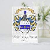 Kundenspezifische Einladungen des Reeder (Stehend Vorderseite)