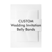 Kundenspezifische Einladungsbanderole (Vorderseite Beispiel)