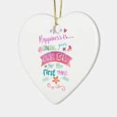 Kundenspezifische Eis-Zahl Keramikornament (Links)