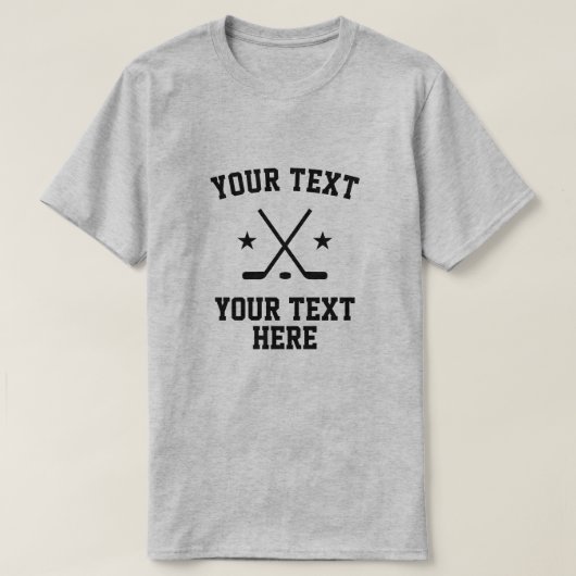 Kundenspezifische Eishockey-Mannschaft zum Shirt f (Design vorne)