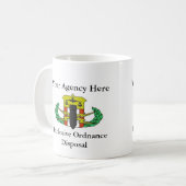 Kundenspezifische EOD/HDT Tasse (Vorderseite Links)