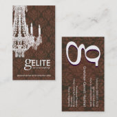 Kundenspezifische Ereignis-Visitenkarte Visitenkarte (Vorne/Hinten)