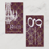 Kundenspezifische Ereignis-Visitenkarte Visitenkarte (Vorne/Hinten)