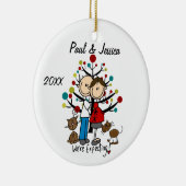 Kundenspezifische erwartungsvolle keramikornament (Rechts)