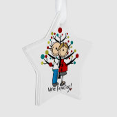 Kundenspezifische erwartungsvolle ornament (Vorderseite)