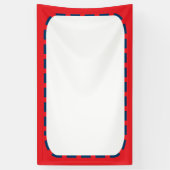 Kundenspezifische FAHNE DIY Schablone addieren Banner (Vertikal)