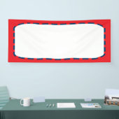 Kundenspezifische FAHNE DIY Schablone addieren Banner (Messe)