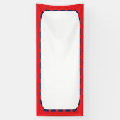 Kundenspezifische FAHNE DIY Schablone addieren Banner (Vertikal)