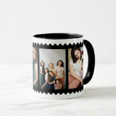 Kundenspezifische Familien-Foto-Tasse des Tasse (VorderseiteRechts)