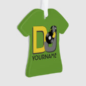 Kundenspezifische Farb- u. Monogrammverzierung DJ Ornament (Vorderseite)