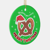 Kundenspezifische Farbbrezel-Feinschmecker Keramikornament (Rechts)