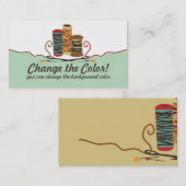 Kundenspezifische FarbButtonnadeln verlegen Visitenkarte (Vorne/Hinten)