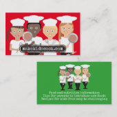 Kundenspezifische FarbDiversitykinder, die Visitenkarte (Vorne/Hinten)